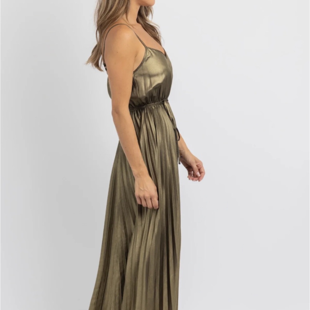 Metallic Midi Dress - Picture 4 of 5